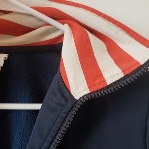 Lacoste Jackets & Coats - Lacoste red white and blue track jacket Lacoste Jackets & Coats - Lacoste red white and blue track jacket
